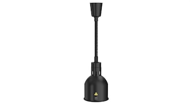 METRO PROFESSIONAL Candeeiro de aquecimento GWL1000A, alumínio, Ø 17.5 x 176 cm, 250 W, comprimento ajustável (68-200 cm), preto