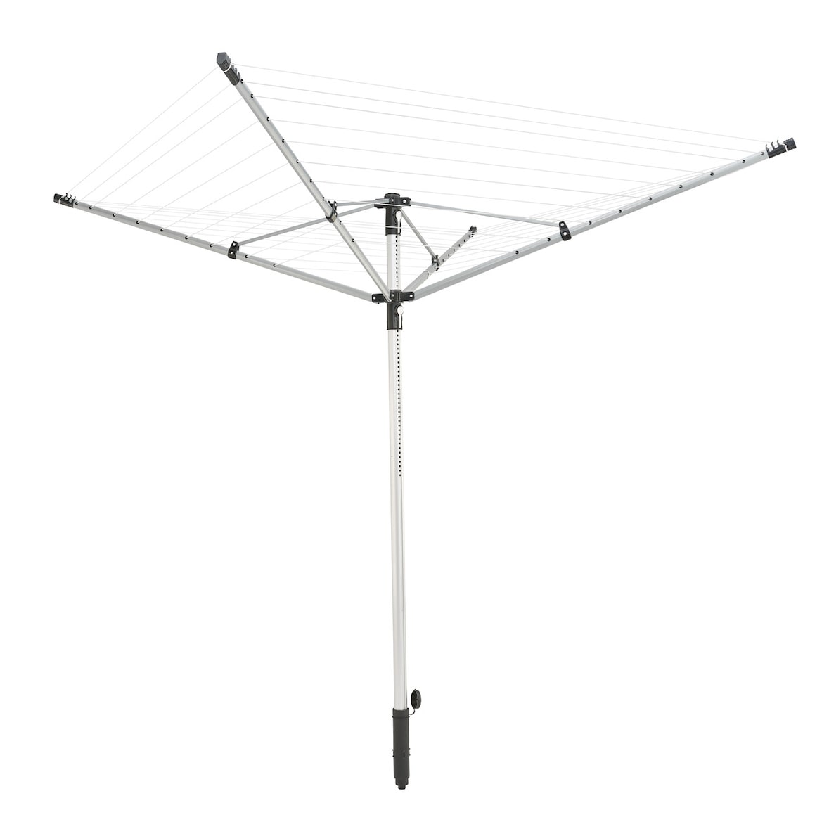 Leifheit Wäschespinne LinoPush 500 Schwarz 85360