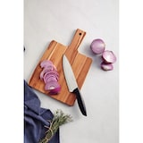 thumbnail of Tramontina Plenus coltello cucina acciaio inox nero 18 cm