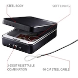 thumbnail of MASTER LOCK Tragbarer Minisafe mit Kombination