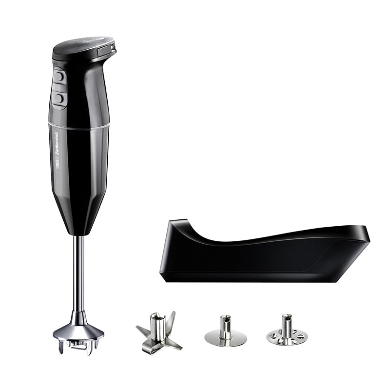 ESGE- Zauberstab Cordless, 2500 mAh Li-Ion Akku Stabmixer, Pürierstab, kabellos, bis zu 13.000 U/min, (schwarz)