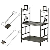 thumbnail of Outsunny Portalegna da Interno ed Esterno in Ferro