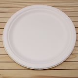 thumbnail of Runde Teller aus Zellstoff , kompostierbar, Farbe Natur, ø 23 cm, h 2 cm  50 Stück