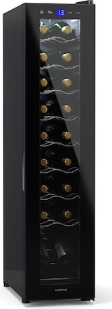 thumbnail of Klarstein Shiraz 18 Slim Uno Weinkühlschrank 18 Flaschen 5 - 18 °C Touch-Control Schwarz