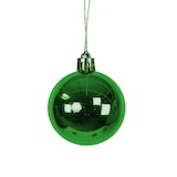 thumbnail of 30tlg. Christbaumkugeln / Weihnachtskugeln lime-grün Ø 4/5/6/7cm