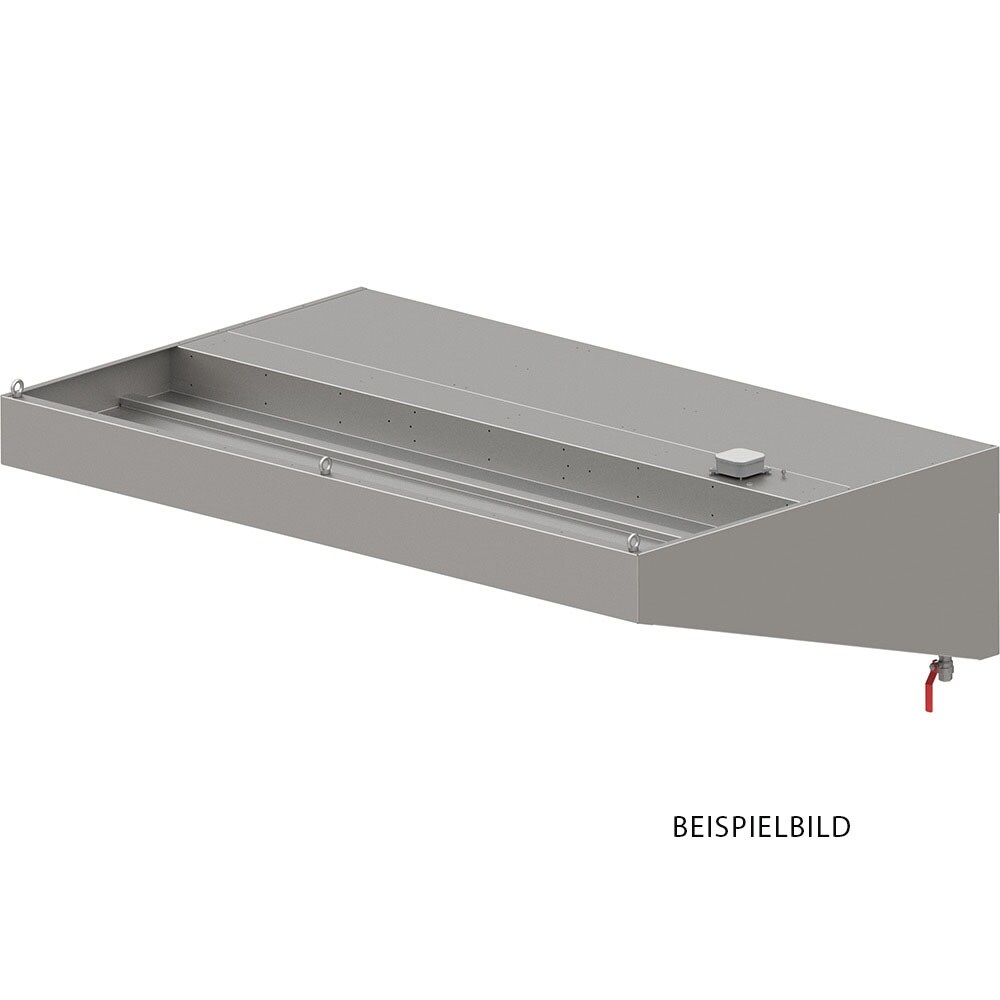 Stalgast Expert Line" wandluik, schuin 1600 mm x 1000 mm met LC2 type A cycloon/labyrintfilter