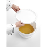 thumbnail of HENDI Eimer mit Deckel, Polypropylen Kunststoff, 11.5 L, Ø 29 cm, weiß