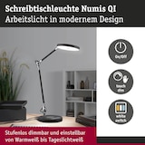 thumbnail of Paulmann Lampe de bureau LED Numis QI  White Switch 1000lm 11W Noir 78910