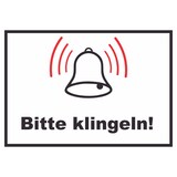 thumbnail of Bitte klingeln Schild A0 (841x1189mm)