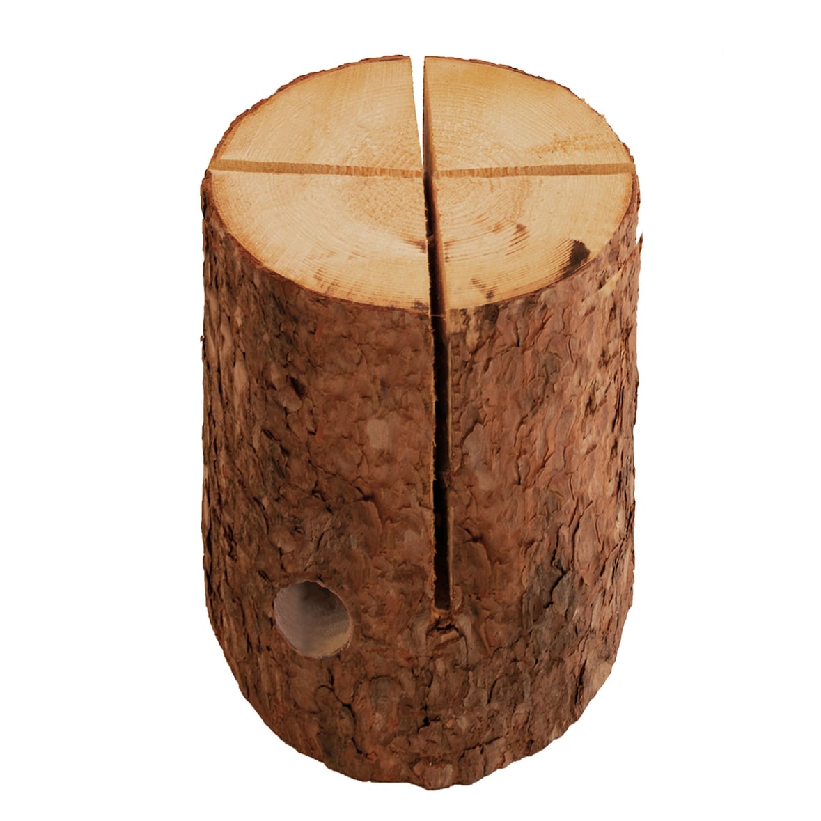 Wilk Schwedenfeuer, Kiefer massiv, naturbelassen, 100% FSC zertifiziert, seitlich anzündbar