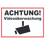 thumbnail of Achtung Videoüberwachung Schild A4