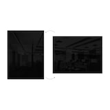 thumbnail of ALLboards Lavagna in vetro nera magnetica 80x60 cm CLASSIC