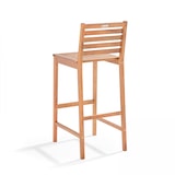 thumbnail of Chaise haute en bois d'eucalyptus - Oviala