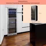 thumbnail of Klarstein Vinovilla Grande 165 Built-in Uno Weinkühlschrank 425l 165Fl. Glastür Silber