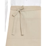thumbnail of ROME - Recycled Bistro Apron with Pocket: One Size / Grey