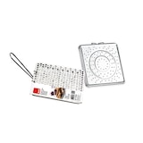 thumbnail of Grille pain gazinière 20 cm -  Argent Carré Métal Ibili 20x20 cm