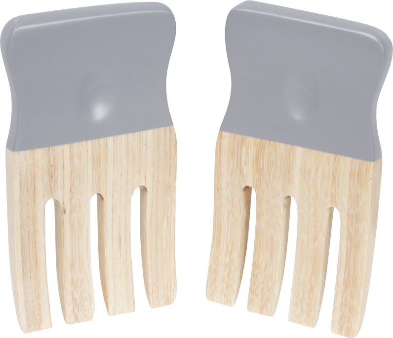TABLE PASSION Salatbesteck Hand 17 cm in grau -