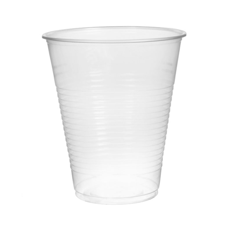 200ml Klar Kunststoff Becher (Wasser/Tee) 5x100un