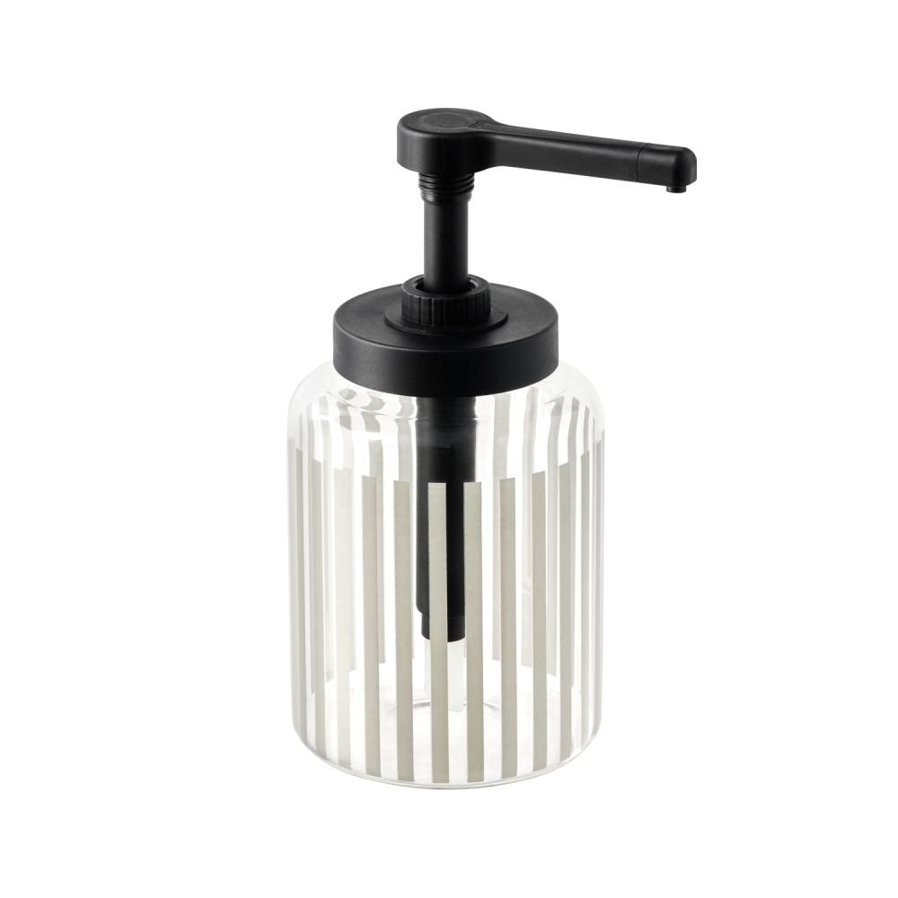 APS Dispenser DISPENSA - glas, 1,7 liter, Ø 13 cm, hoogte 27 cm, doseervolume 15 ml