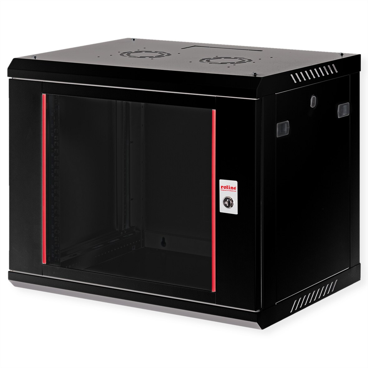 ROLINE 19-Zoll Wandgehäuse Basic Plus 9HE, 600x450 BxT schwarz