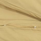 thumbnail of vidaXL Dekbedovertrekset lichtgewicht 140x200 cm microvezel taupe