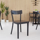 thumbnail of Frankfurter Holz Stuhl | Schwarz | Gastro Stuhl