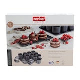 thumbnail of Plaque pâtisserie 12 mini moules ronds amovibles Zenker Black Metallic