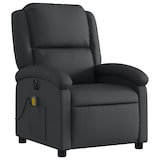 thumbnail of vidaXL Massagesessel Elektrisch Schwarz Echtleder