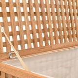 thumbnail of vidaXL Wäschetruhe 77,5×37,5×46,5 cm Walnuss Massivholz