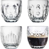 thumbnail of Coffret de 4 tasses expresso 4 motifs assortis, TROQUET