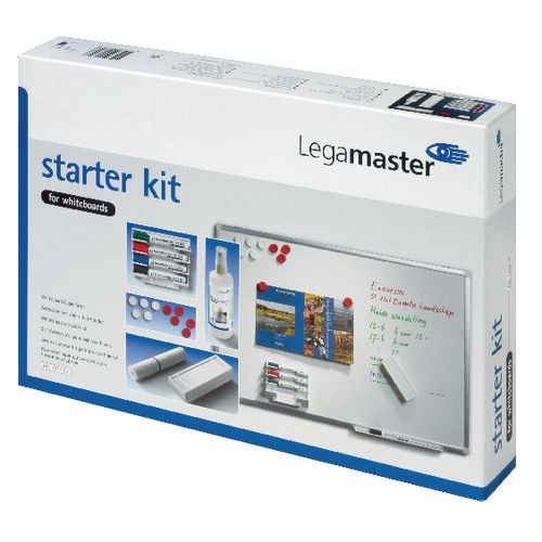 Legamaster Whiteboard-Starterkit 7-125000 Farbig sortiert 24 x 35 cm