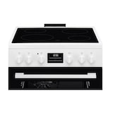 thumbnail of ELECTROLUX Cuisinière Vitrocéramique 58l 4 Feux Blanc LKR664177W