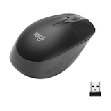 thumbnail of Logitech Rato M190 Mouse M190 Full Size Optical Wireless Wireless Wireless Mouse Charcoal Grey