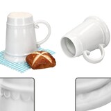 thumbnail of 2er Set Residenz-Krug mit Henkel 0,5 Liter konisch Keramik