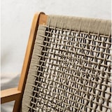 thumbnail of Transat Fauteuil de jardin bas en bois d'Acacia FSC et en résine tressée - modele MERIDA - Vert olive AUCUNE