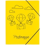 thumbnail of Postmappe A4 3 Klappen gelb