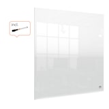thumbnail of Pizarra acrílica de sobremesa o mural NOBO, 450X450 mm, transparente.