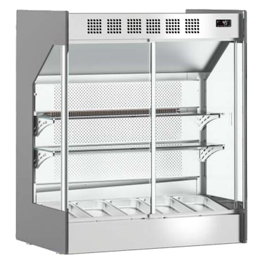 Vetrina murale refrigerata sopra banco bar - 1410x580x1110 mm - 250 W 230/1V - 13VMT145 Eurast