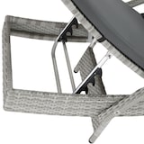 thumbnail of Aluminium Rattan Sonnenliege Océane