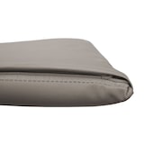 thumbnail of Décoshop26 - 2x chaises de salle à manger cuisine en synthétique taupe gris pieds en métal design moderne 04_0000418