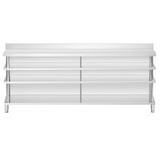 thumbnail of Royal Catering - Royal Catering Meuble bar comptoir - inox - 250 x 60 x 105 cm Comptoir de bar Plan de travail professionnel Table de travail en