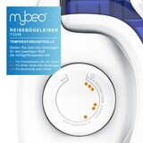 thumbnail of MyBeo Reisebügeleisen 700 W, klappbar, Antihaft-Sohle, Dampffunktion, Temperaturregler, kompakt & leicht