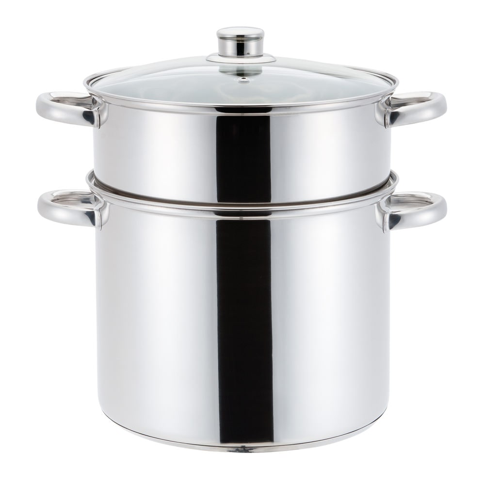 Couscoussier inox 20 cm 4 litres -  400.00 cl Multicolore  Acier Inoxydable (inox  Table Passion