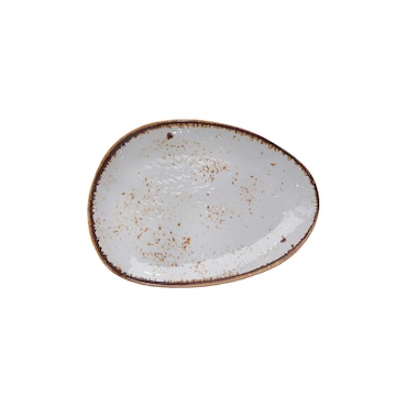 ADRIER - 68-ESP3022-WHTSLS - Pack de 12 uds - PLATO HUEVO de Melamina - Colección SALSA - 30 x 22 cm - BLANCO