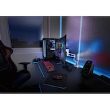 thumbnail of Supporto per monitor con braccio argento metallico 8 kg morsetto da tavolo