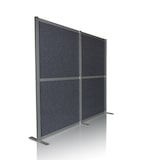 thumbnail of Pared divisoria acústica / pared móvil FLEXMIUT MODUL 167x192 PET gris hjh OFFICE