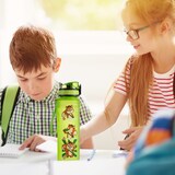 thumbnail of Lyseren Kindertrinkflasche 600 ml Trinkskala auslaufsicher Fruchtfilter Limettengrün