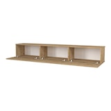thumbnail of Helloshop26 - Meuble TV 180 x 31 x 29,5 cm effet chêne 03_0007876