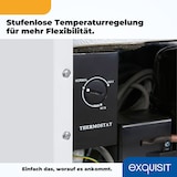 thumbnail of Exquisit Mini-Gefrierschrank, Gefrierschrank klein, 33 Liter, 4-Sterne-Gefrierfach, Kompakt, Temperaturregelung, GB505-040E weiss