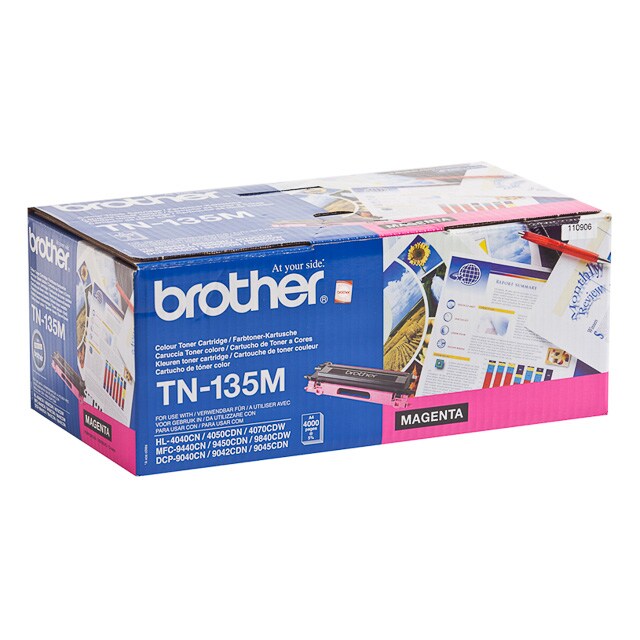 Laser/Kopierer BROTHER TN135M BROTHER HL4040CN TONER MAGENTA HC